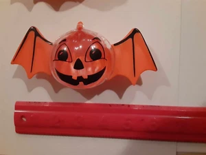 Vintage Halloween Kunststoff Süßigkeiten Behälter Halter Flying JOL's Sun Hill 1997 s - Bild 1 von 6