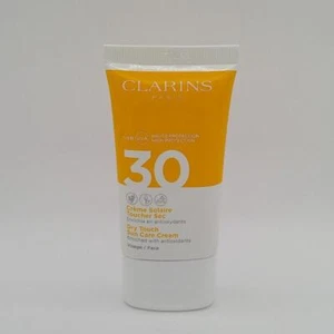 Clarins Crema Cuidado Solar Dry Touch 30+ UVB FACE 1.7oz/50 ml *NUEVO* - Imagen 1 de 2