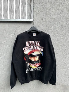 Vintage Michael Schumacher World Champion Sweatshirt Size Men's XL - Picture 1 of 8