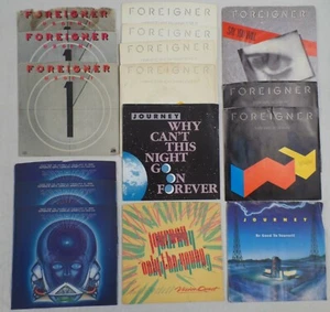 Journey/Foreigner 45 Picture Sleeves,Urgent,Separate Ways,Say You Will,Lot of 16 - Picture 1 of 4