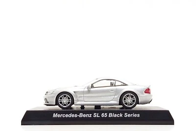 Kyosho 1:64 Minicar Collection - Mercedes-Benz SL65 AMG Black Series - Prata - Imagem 1 de 4