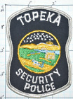 PATCH VINTAGE KANSAS, TOPEKA SECURITY POLICE DEPT