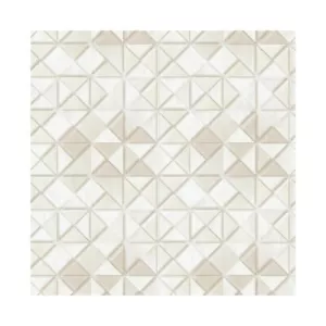 Dream On Candice Olson Neutral Tile / Backsplash Unpasted Wallpaper SN1354 - Picture 1 of 1