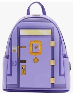Mini mochila Loungefly Friends serie de televisión puerta delantera nueva con etiquetas Loungefly - Imagen 1 de 8