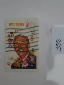 United States Postage Walt Disney 6 Cents Stamp - Foto 1 di 1