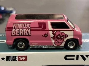 HOT WHEELS VHTF ERROR SMALL WHEELS FRANKEN BERRY DODGE VAN “” PLEASE READ”” - Picture 1 of 6
