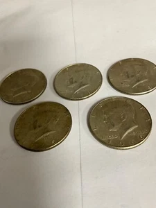 KENNEDY 40% CLAD HALF DOLLARS 1965 - 1969 #1002 - Picture 1 of 7