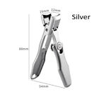 Ultra Sharp Nail Clippers Steel Wide Jaw Opening Anti Splash Portable Us New