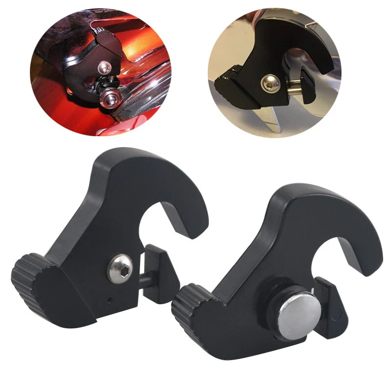 Detachable Rotary Sissy Bar Luggage Rack Docking Latch Clips Lock Kit For Harley - Изображение 1 из 4