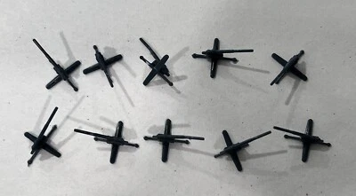 Axis & Allies D-day Board Game By Larry Harris 10 Blue Artillery Piece Parts - Image 1 of 3