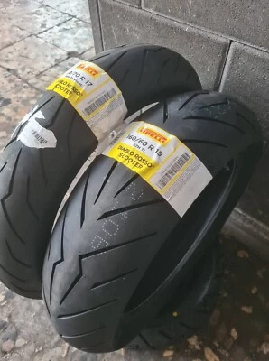 Coppia 120/70 R17 58H 160/60 R15 67H Pirelli DIABLO ROSSO SC per X-ADV DOT24/25