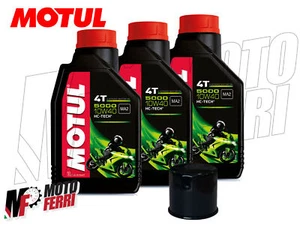 MF1782 - KIT TAGLIANDO 3 LT OLIO MOTUL 5000 10W40 FILTRO OLIO KAWASAKI KTM - Foto 1 di 1