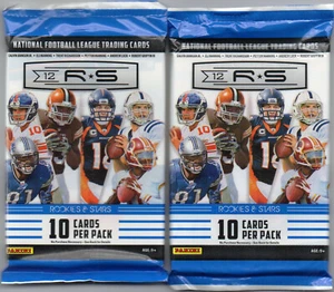 2012 Panini Rookies & Stars Football Retail Packs - Lot of 2 Packs - Picture 1 of 2