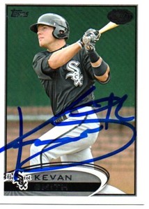 Kevan Smith Chicago White Sox 2012 Topps Pro Debut Signed Card