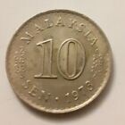 FREE,1973 MALAYSIA 10 SEN AGONG KAYIHAN COIN A GOOD CLEAN COIN MUST HAVE👇🏻