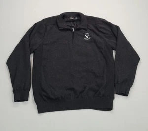Greg Norman Sweater Mens Large Black Pullover Casual Comfort Outdoors - Picture 1 of 8