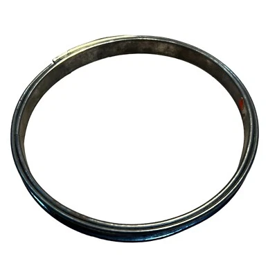 Needlepoint Metal Cork Lined Spring Tension Round 5" Vintage Embroidery Hoop - Image 1 of 4