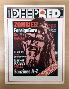 Deep Red Magazin - Fantaco Magazin - Ausgabe 2 - März 1988 Vintage Horror - Bild 1 von 2