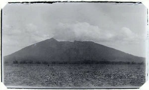 1900's Mt. Arayat Philippines volcano glass negative 3-1/4 x 5-1/2 #4 - Picture 1 of 2
