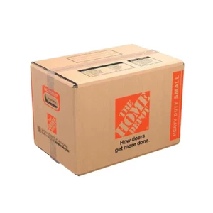 17 in. L x 11 in. W x 11 in. D Small Heavy Duty Moving Box with Handles 20-Pack - Picture 1 of 5