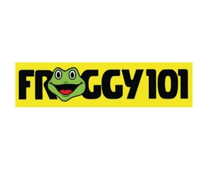 Froggy 101 Decal x2 - The Office - Large Bumper Sticker - Picture 1 of 1