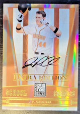 2007 Donruss Elite  Extra Edition  School Colors Autographs  #33 J. P. Arencibia
