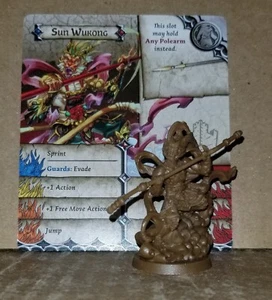 Zombicide White Death SUN WUKONG Survivor Stretch Goal Promo - Picture 1 of 1