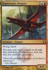 *FOIL* Hypersonic Dragon 1x MtG Return to Ravnica ENGLISH SP/NM