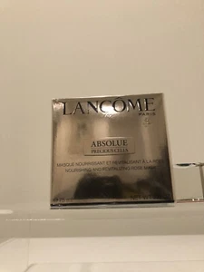 Lancôme Absolue Precious Cells Revitalizing Rose Face Mask 2.6oz Rare New Sealed - Picture 1 of 6