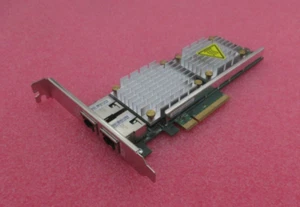 IBM Broadcom Dual Port 10GBase-T PCIe Network Adapter For IBM System X 49Y7912 - Picture 1 of 8