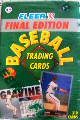 1993 Fleer Baseball Final Edition 310 Card Set Factory Sealed - Image 1 of 3