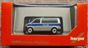 Herpa 092814 1:87 VW T6 Multivan Polizei Niedersachsen - Bild 1 von 2