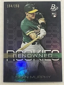 2020 Bowman Platinum Renowned Rookies Purple /250 Sean Murphy Rookie RC - Picture 1 of 4