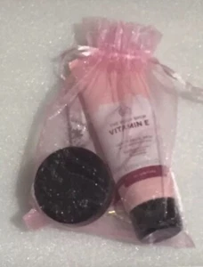 Body Shop Birthday Moisture Cream Facial Wash Vitamin E Cleanser Gift Present. - Picture 1 of 3