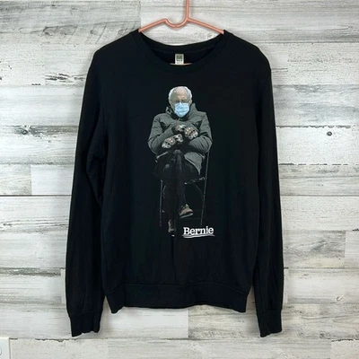 Edição limitada Cold Bernie gola redonda algodão orgânico unissex médio - Imagem 1 de 4