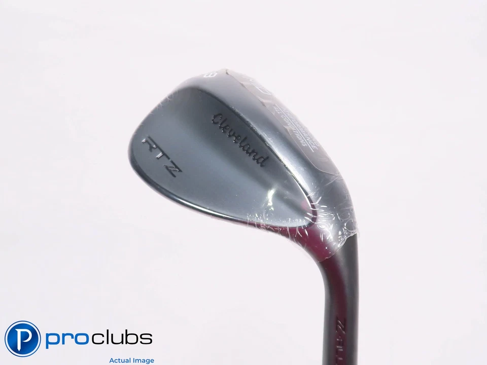 New! Cleveland RTZ 58*(10*) Black Wedge - SteelFiber i95 Stiff Flex - 459449 - Image 1 of 4