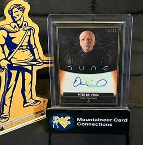 PITER DE VRIES 2025 Topps Chrome Dune #ADD David Dastmalchian AUTOGRAPH Auto /50 - Picture 1 of 7