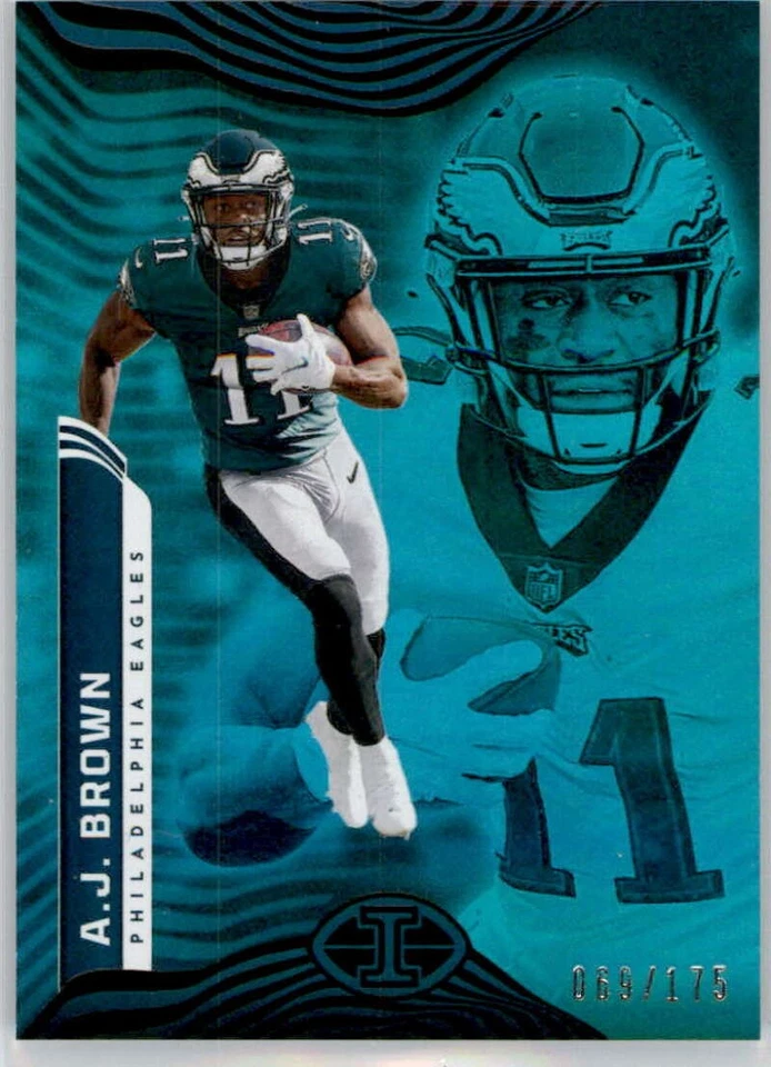 2022 Panini Illusions TROPHY COLLECTION TEAL NFL Football Cards Pick From List - Image 1 of 1