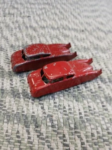 2- MIGETOY DIECAST Rockford Illinois RED FUTURISTIC DREAM CAR  - Picture 1 of 13