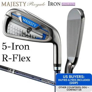 Majesty Royale 2023 Single Iron 5-Iron 21° R-Flex LV550 Graphite w/Headcover - Picture 1 of 12