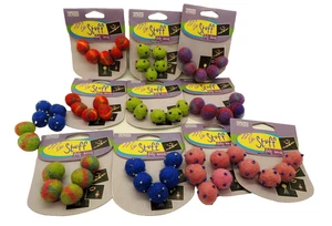 My Stuff Filz Perlen Lot verschiedene Farben und Muster Basteln Basteln Nepal NEU - Bild 1 von 9