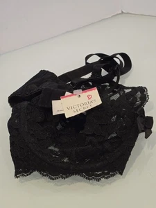 Victoria's Secret Bügel-BH schwarz Spitze, Größe 38 B, neu mit Etikett - Bild 1 von 13