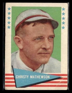1961 Fleer Baseball Greats (F418-3) #59 Christy Mathewson - Picture 1 of 2