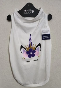 New Pepe Longfellow Dog Tank | Fantasy Unicorn Screen Print Size XXL - Picture 1 of 3