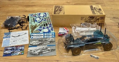 Tamiya TA03R-S New Built w. Hop Ups, Electronics & Porsche 911 GT1 Body Set NIB - Image 1 of 4