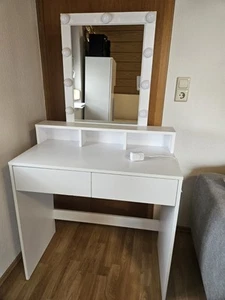 Schminktisch Weiß, Gebraucht - Bild 1 von 2