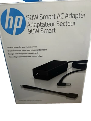 HP 90W Smart AC Adapter G6H43AA#ABA Output 19.5V - Image 1 of 4