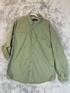 Howler Brothers Shirt Mens Large Snap Button Fishing Vented Pattern Outdoor - Picture 1 of 16