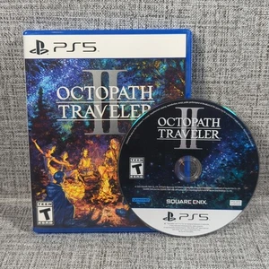 Octopath Traveler II (Sony PlayStation 5, 2023) Game And Case PS5 RPG - Picture 1 of 7