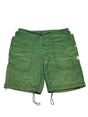 Sassafras Fall Leaf Shorts Cargo Japan Gardener Short Pants Green Size Fit 31 - Image 1 of 4